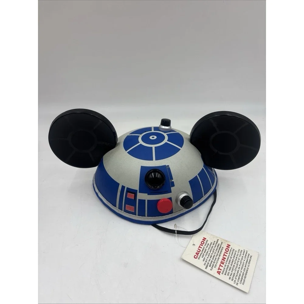 Disney Parks Star Wars R2 D2 Mickey Mouse Ears Hat- With Tags